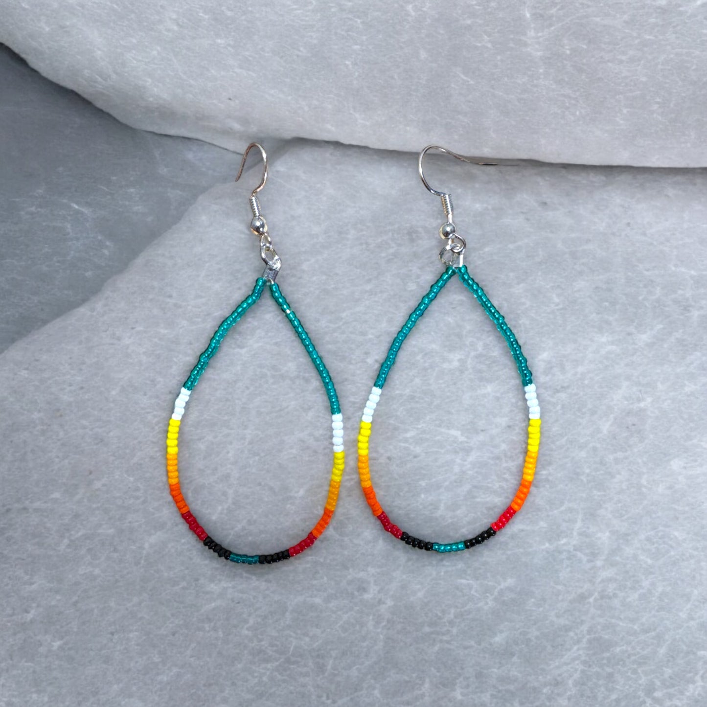 Large Teardrop Earrings