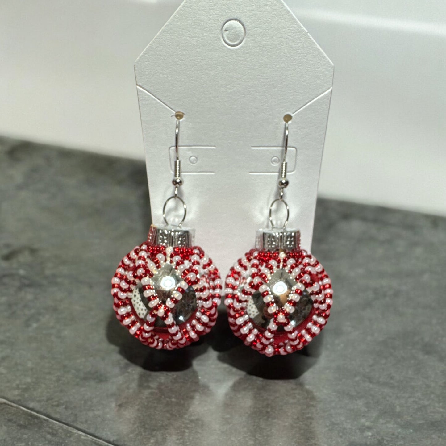 Mini Christmas Ornament earring